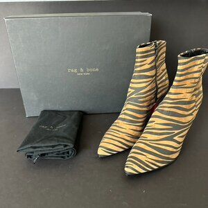 Rag & Bone Waylon Motto Stiletto Boots Size 41